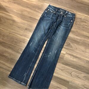 Miss Me Dark Blue Boot Cut Jeans